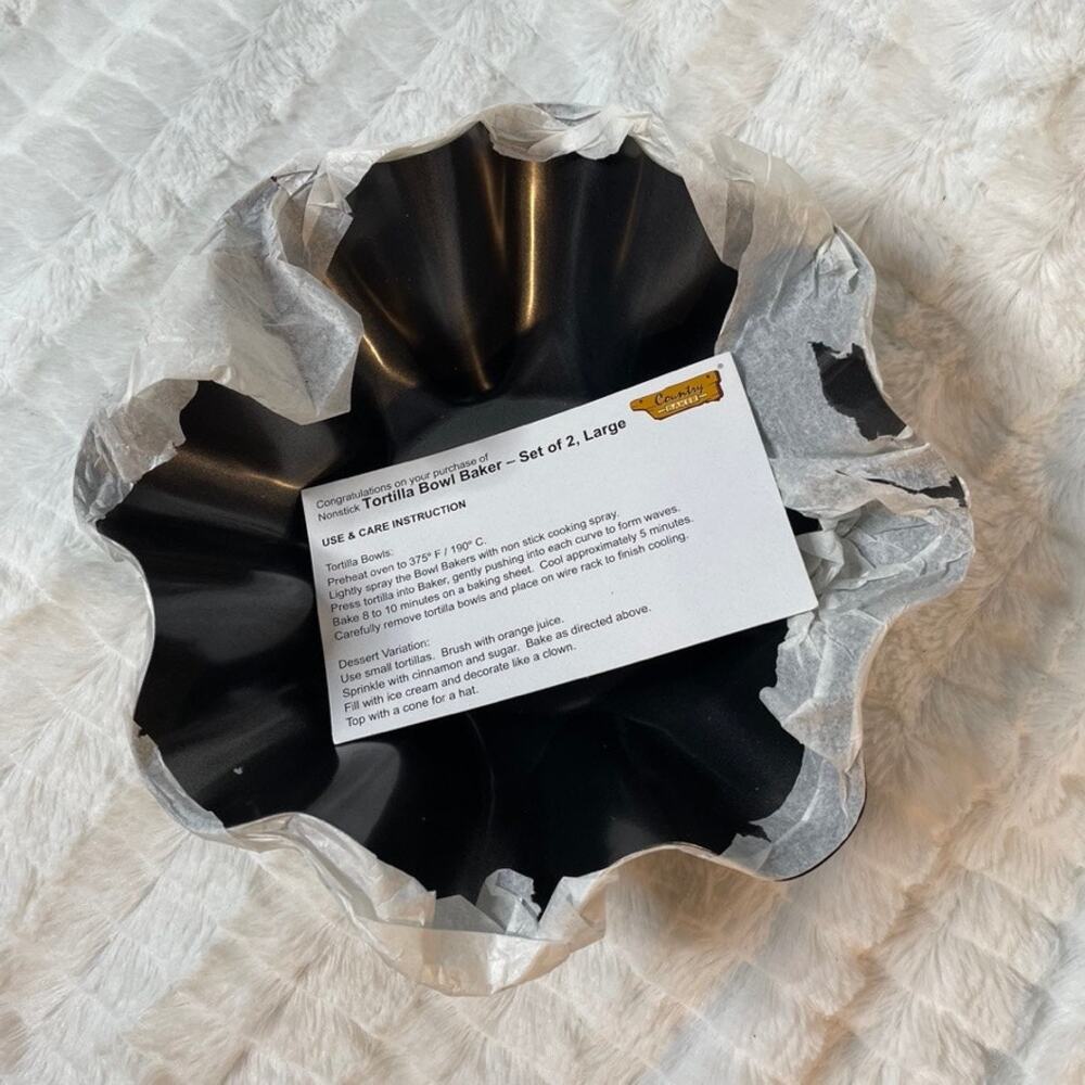 UNBRANDED Taco Bowl Shell Maker Bakewear New Tortilla‎ Shell Pan Kitchen Tool